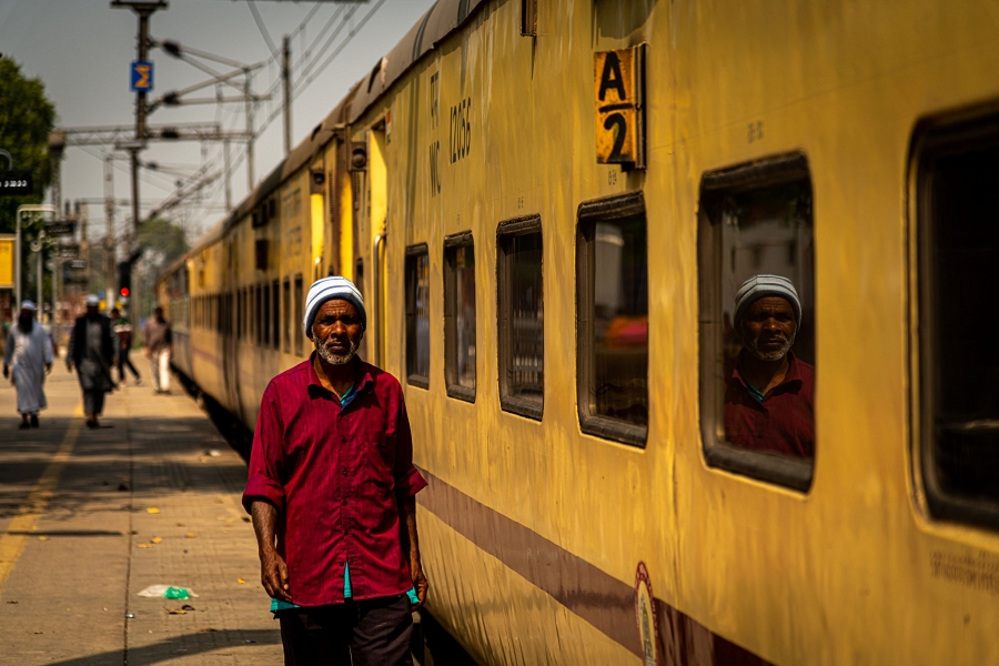 Delhi Train Station