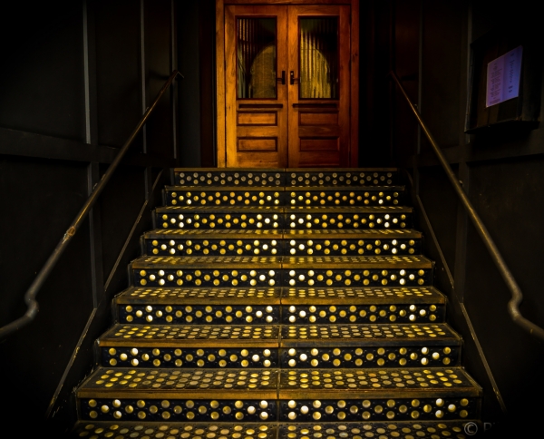 Lighted staircase