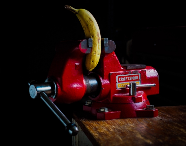 Making Banana Juice