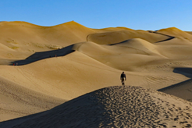 Great Sand Dunes at dusk