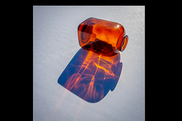 Snuff Bottle in Sunlight