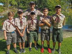 Webelos Boy Scouts