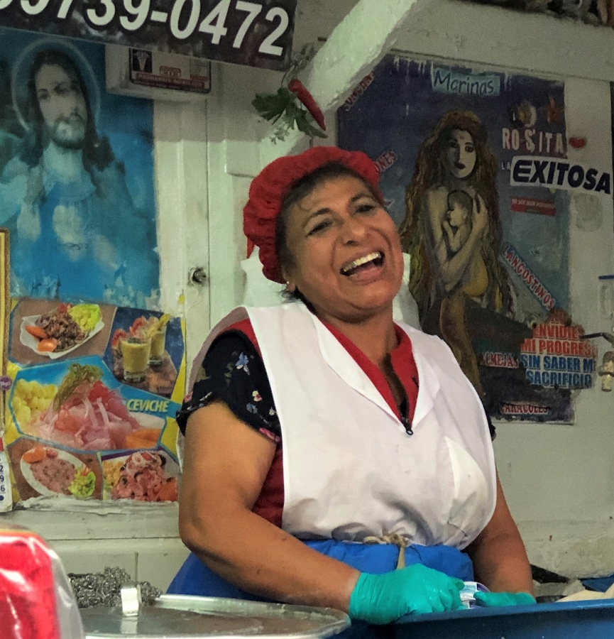 Peruvian Fishmonger