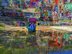 Graffiti Walls-Austin